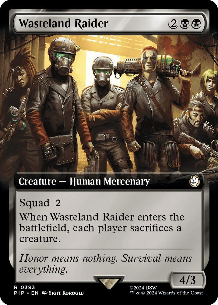 Wasteland Raider (Extended Art) R383