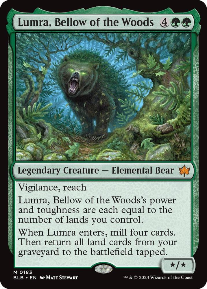 Lumra, Bellow of the Woods M0183