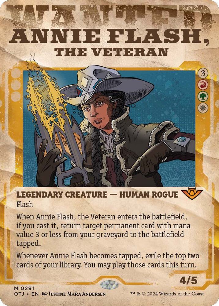 Annie Flash, the Veteran (Showcase) M0291