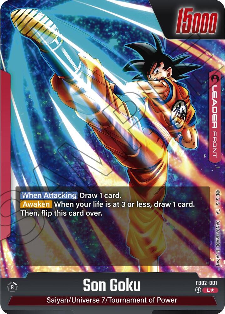Son Goku - FB02-001 (Alternate Art)