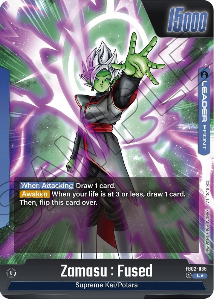 Zamasu : Fused - FB02-036 (Alternate Art)