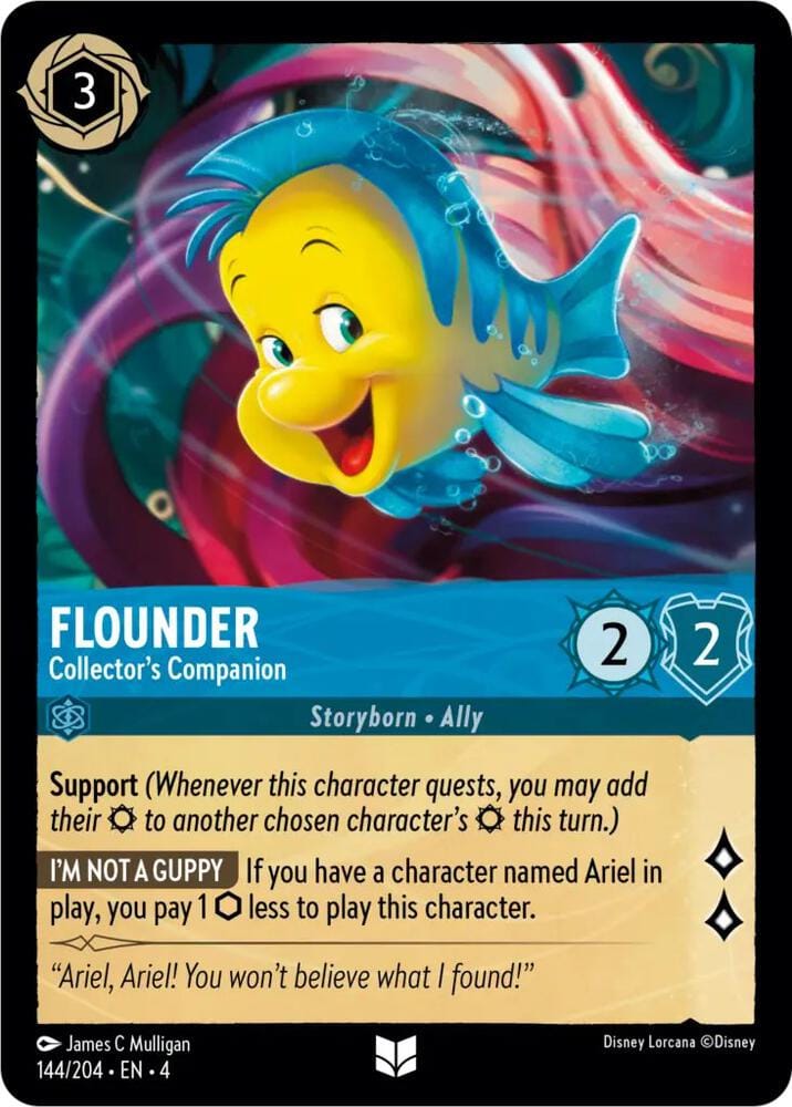 Flounder - Collector's Companion 144/204