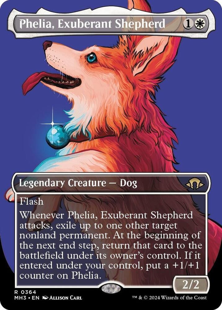 Phelia, Exuberant Shepherd (Borderless) R364