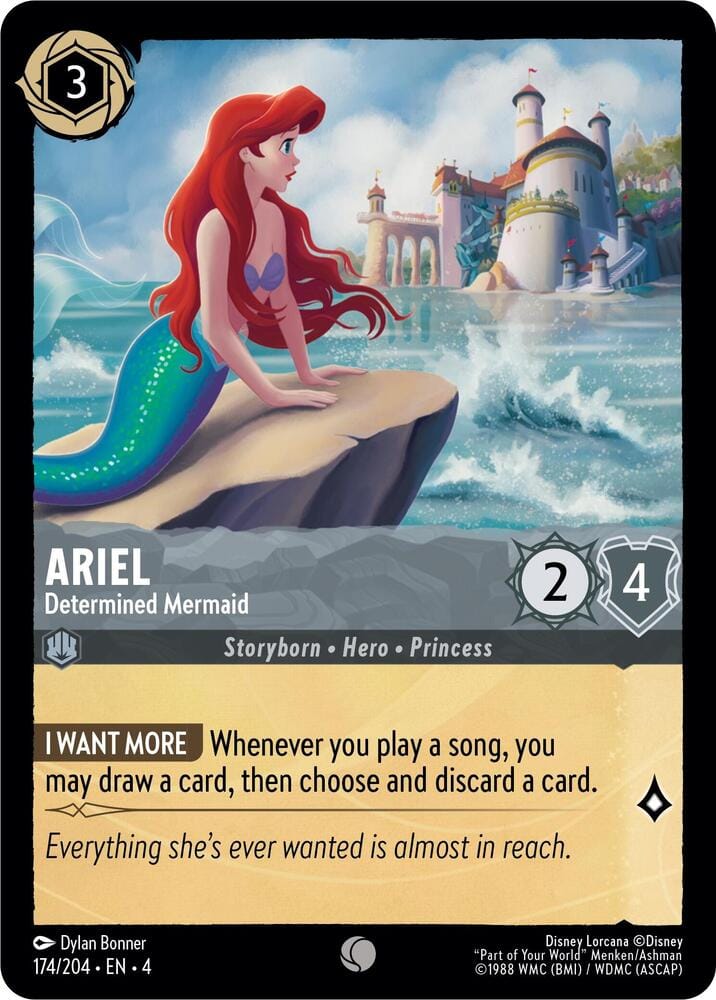 Ariel - Determined Mermaid 174/204