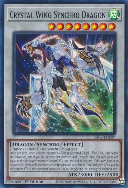 Crystal Wing Synchro Dragon – Afkstore.cl