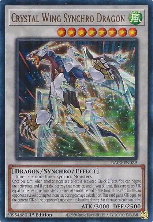 Crystal Wing Synchro Dragon