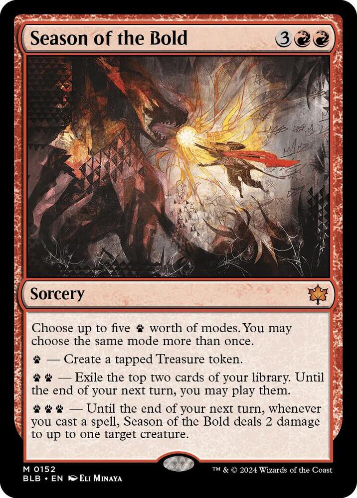 Season of the Bold M152