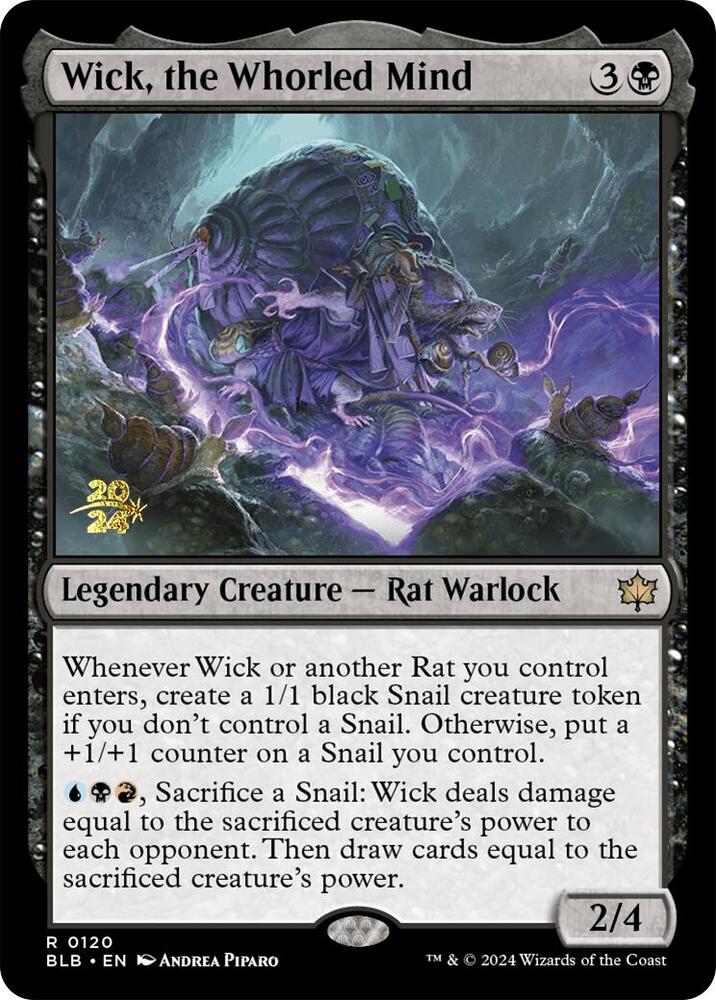 Wick, the Whorled Mind R120 ( Prerelease Cards )