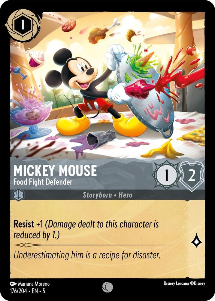 Mickey Mouse - Food Fight Defender 176/204