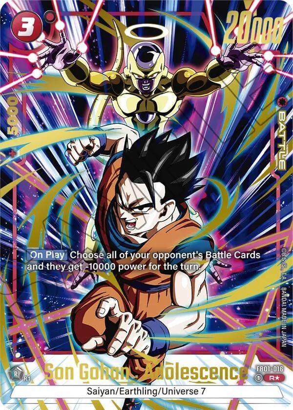 Son Gohan : Adolescence (Alternate Art) FB01-016