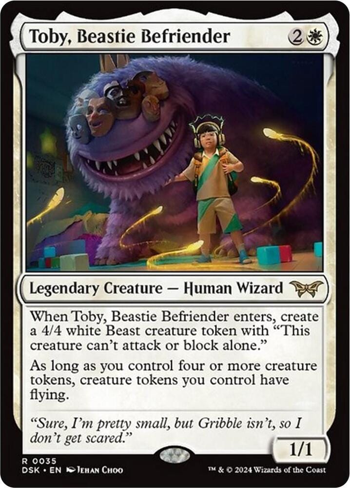 Toby, Beastie Befriender R35
