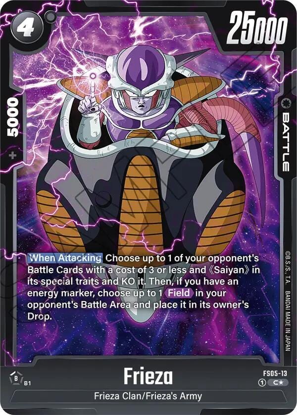 Frieza (Bonus Pack Alternate Art)