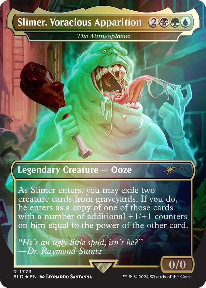 Slimer, Voracious Apparition - The Mimeoplasm (Rainbow Foil) R1773
