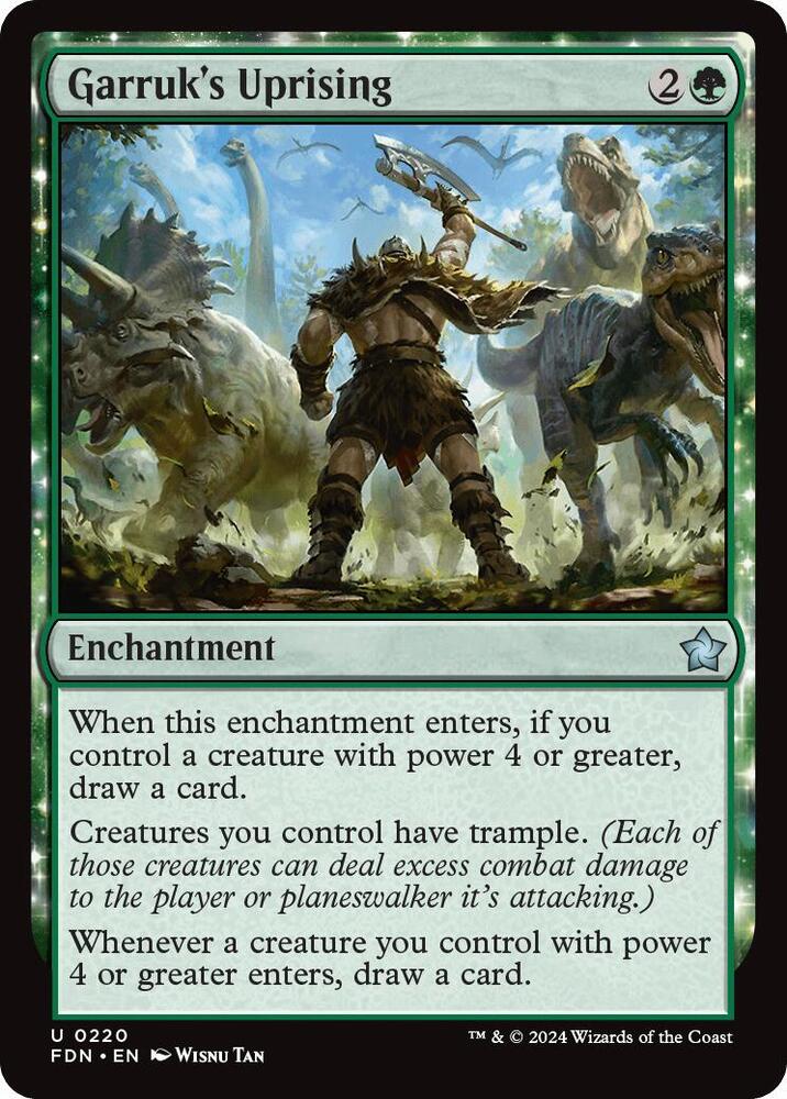 Garruk's Uprising U220