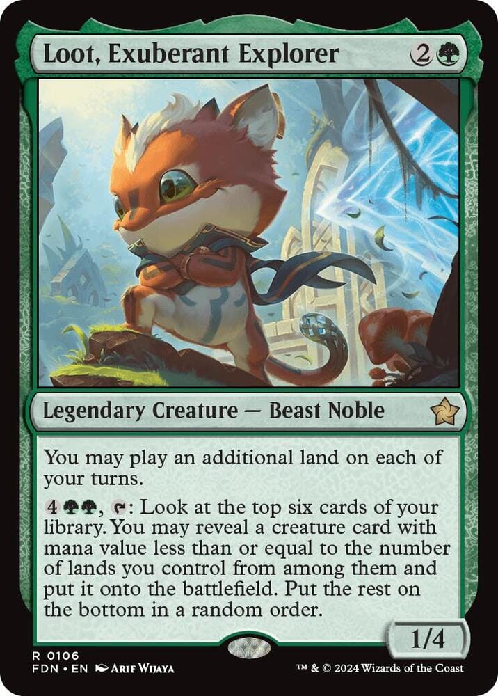 Loot, Exuberant Explorer R106