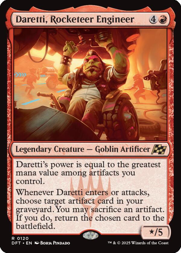 Daretti, Rocketeer Engineer R120
