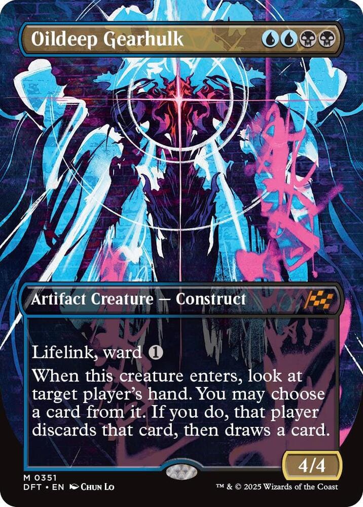 Oildeep Gearhulk (Borderless) (First-Place Foil) M0550