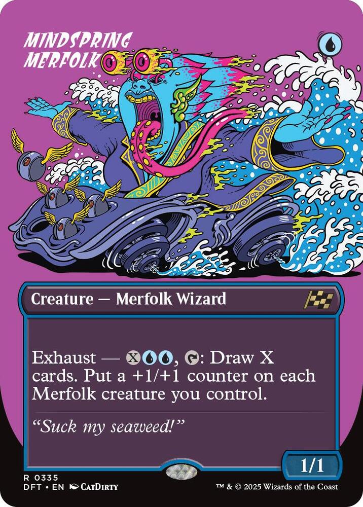 Mindspring Merfolk (Borderless) R0335