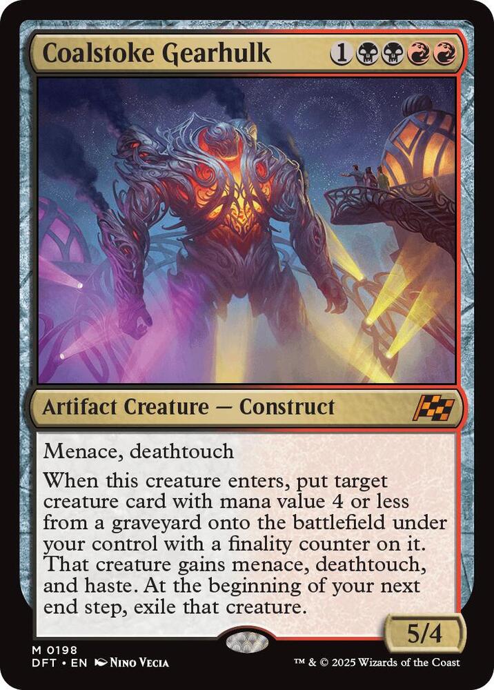 Coalstoke Gearhulk (Borderless) M349