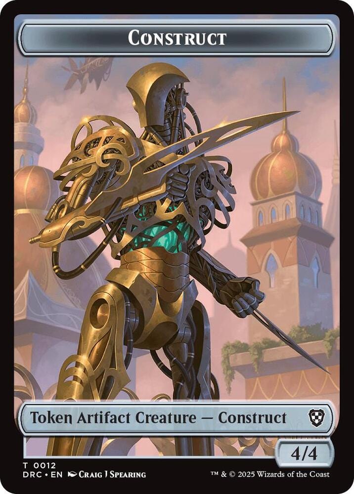 Nalaar Aetherjet // Treasure Double-Sided Token T0016