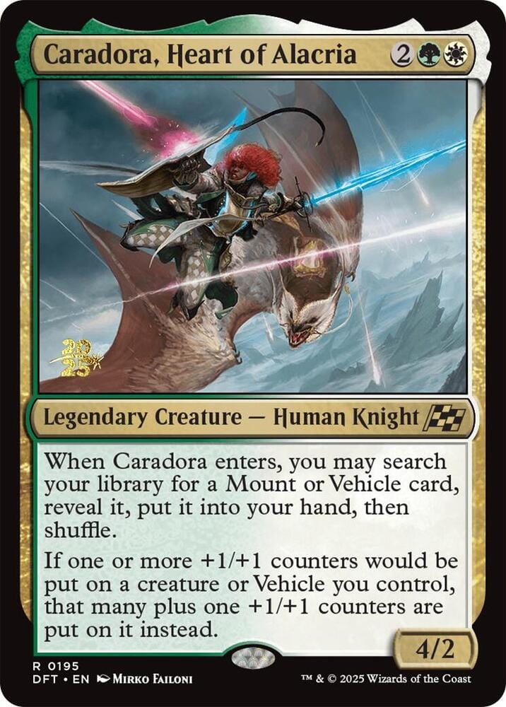 Caradora, Heart of Alacria R195