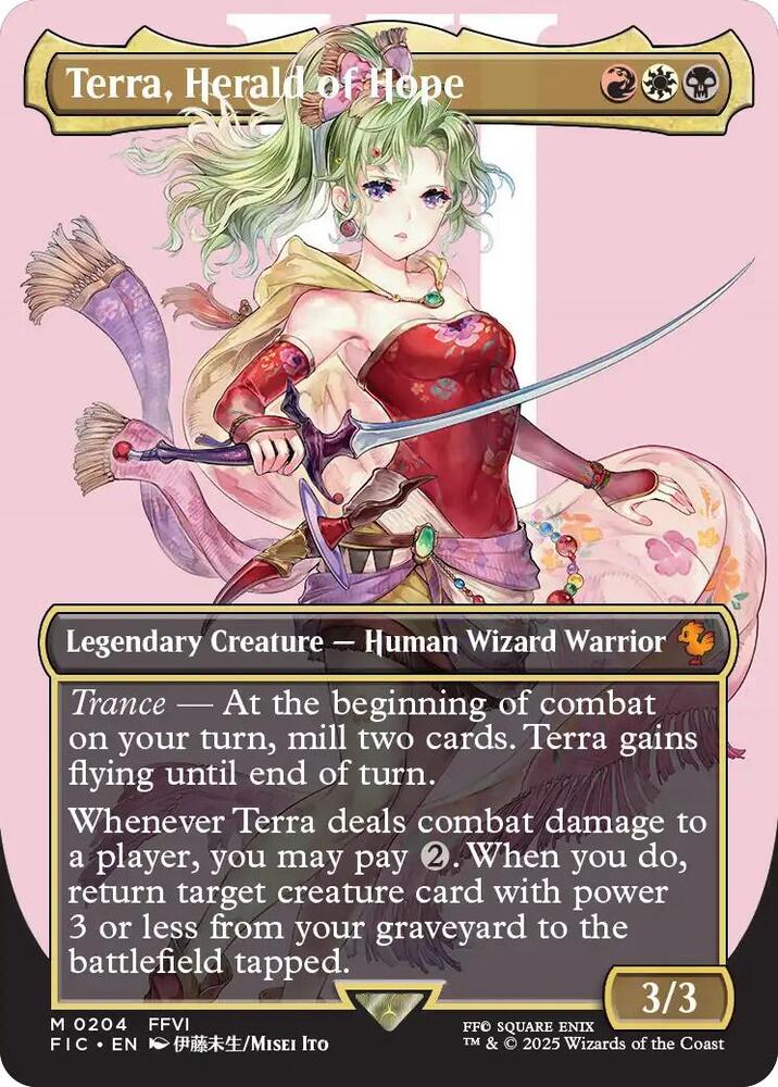 Terra, Herald of Hope (Borderless) M204