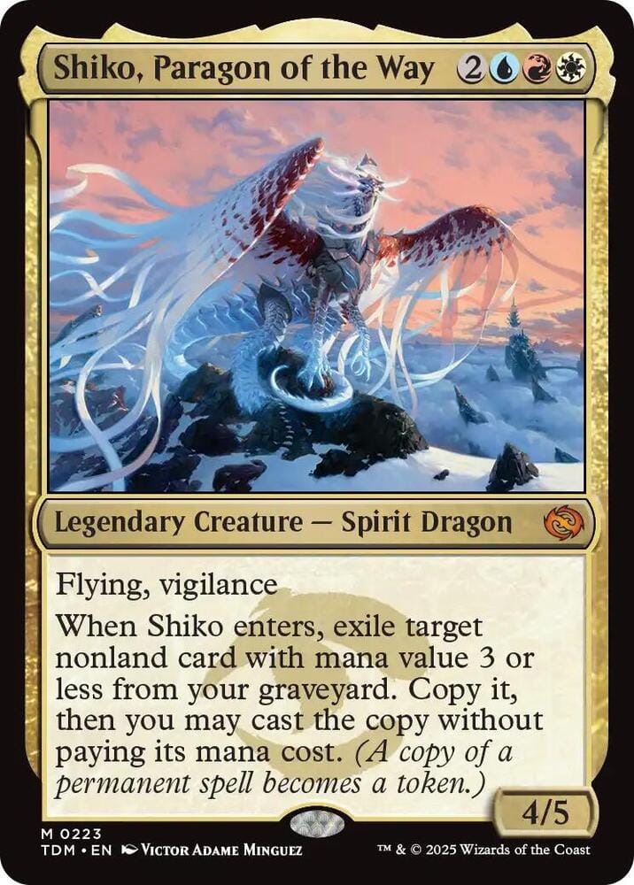 Shiko, Paragon of the Way M223