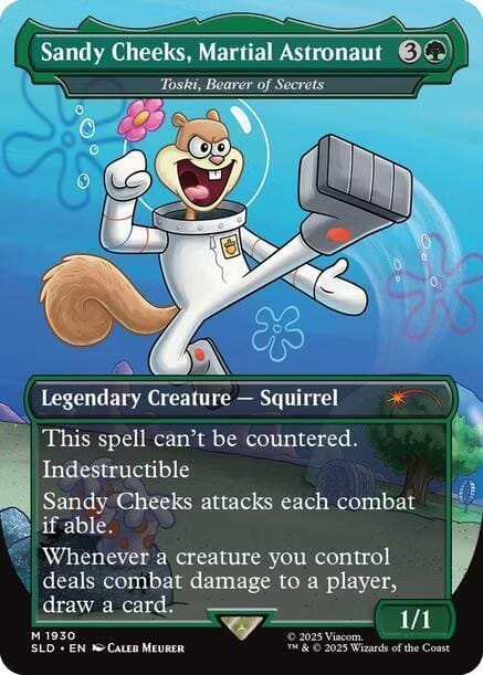 Sandy Cheeks, Martial Astronaut - Toski, Bearer of Secrets M1930