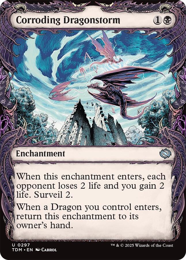 Corroding Dragonstorm (Showcase) U0297