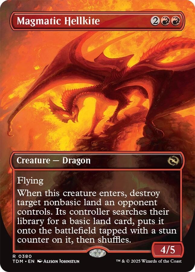 Magmatic Hellkite (Borderless) R0380