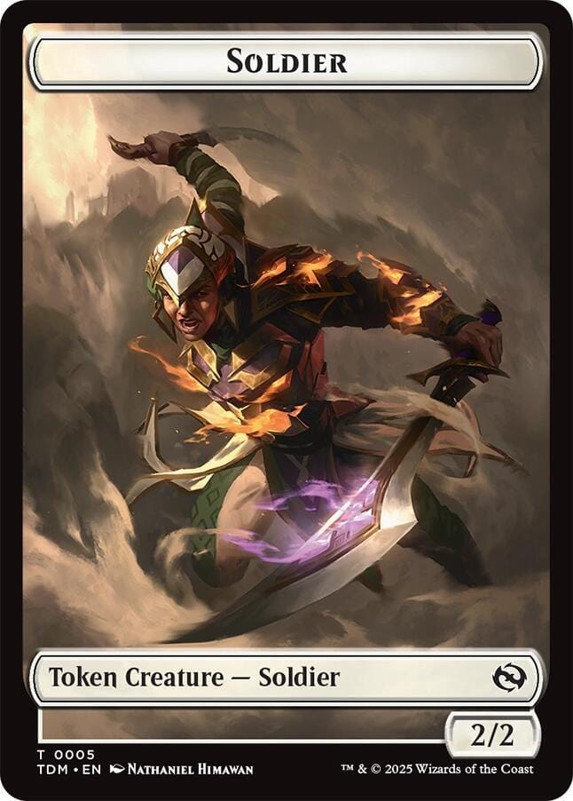 Soldier (0004) // Soldier (0005) Double-Sided Token