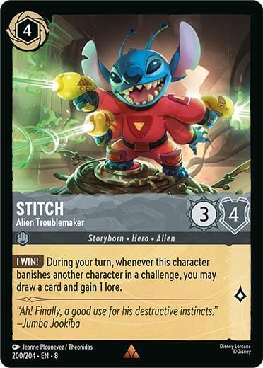 Stitch - Alien Troublemaker 200/204