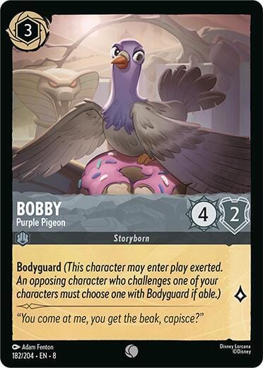 Bobby - Purple Pigeon 182/204