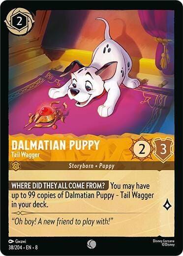 Dalmatian Puppy - Tail Wagger 38/204