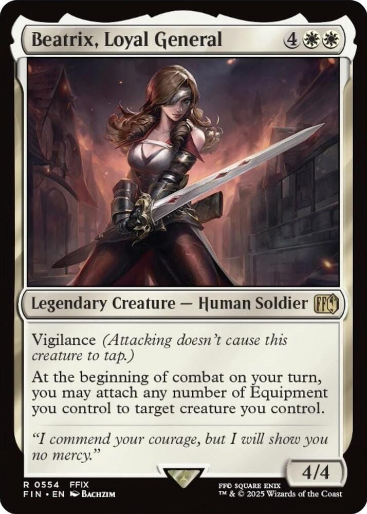 Beatrix, Loyal General R554