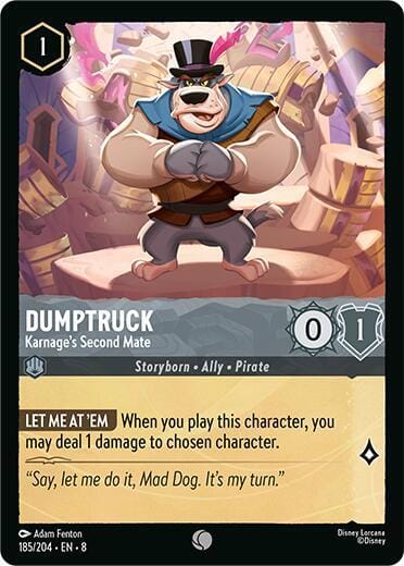 Dumptruck - Karnage's Second Mate 185/204