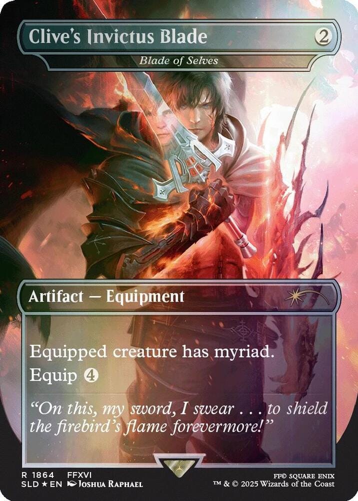 Clive's Invictus Blade - Blade of Selves (Rainbow Foil) R1864