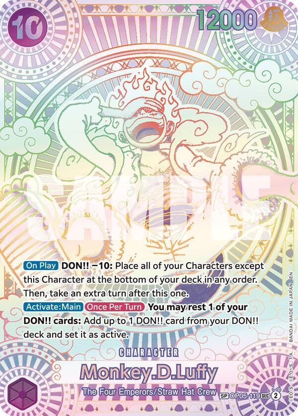 Monkey.D.Luffy (119) (SP) (Manga) (Silver)