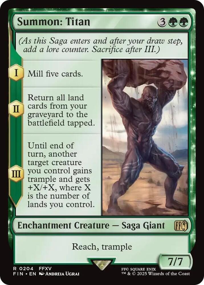 Summon: Titan R204
