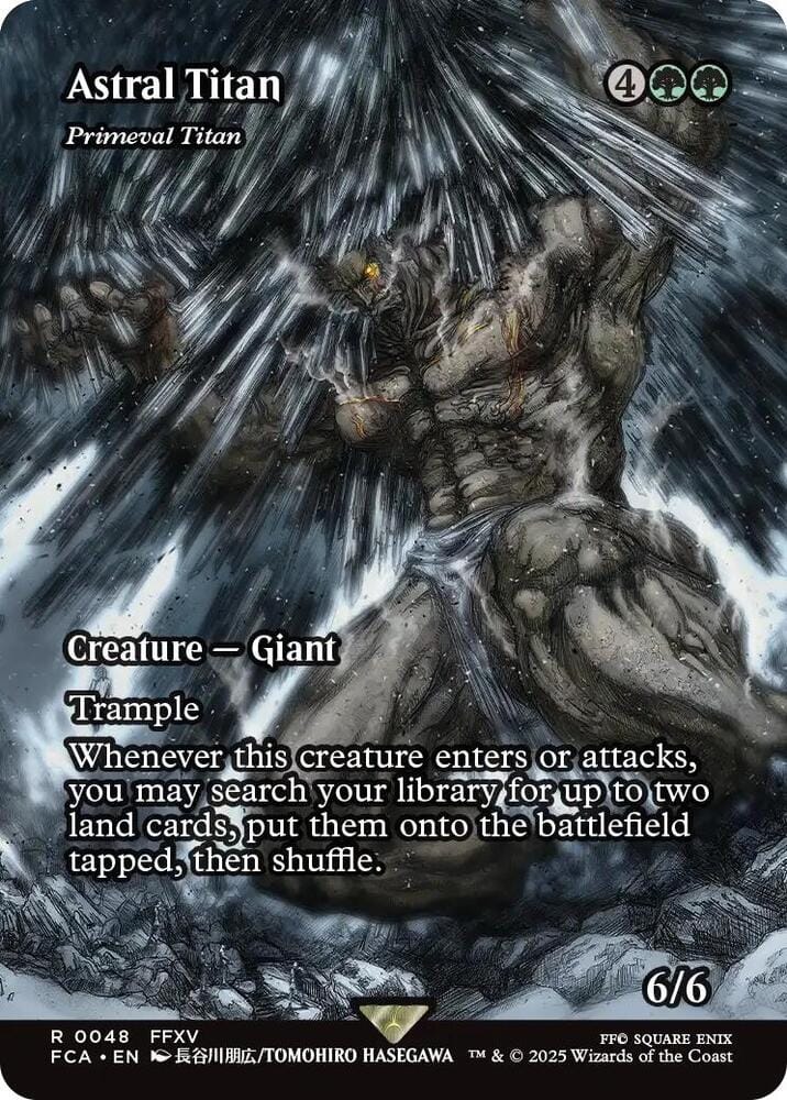 Astral Titan - Primeval Titan (Showcase) R48