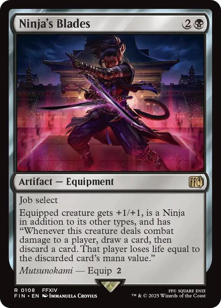 Ninja's Blades R108