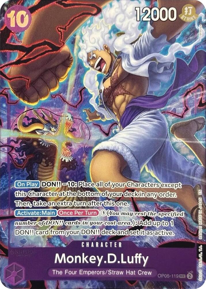 Monkey.D.Luffy (English Version 2nd Anniversary Set) OP05-119