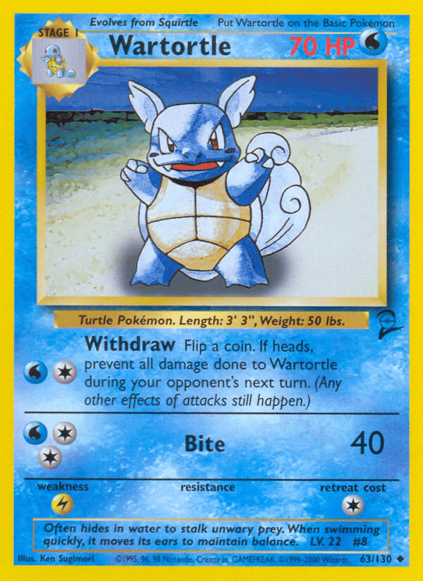 Wartortle 63/130