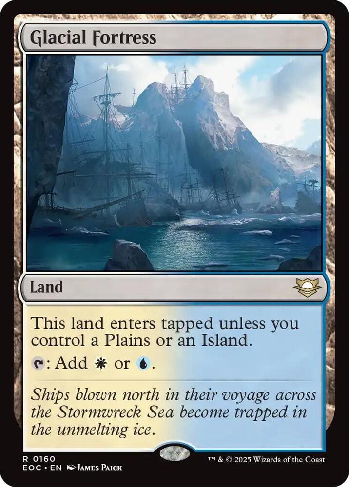 Glacial Fortress - Commander: Edge of Eternities (EOC)