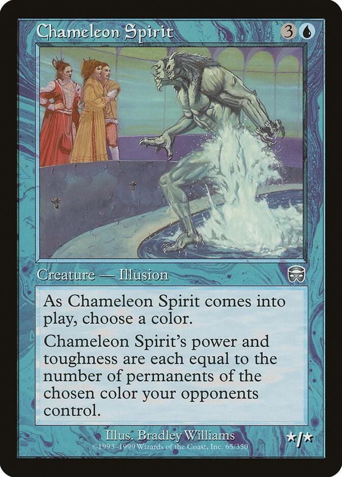 Chameleon Spirit - Mercadian Masques