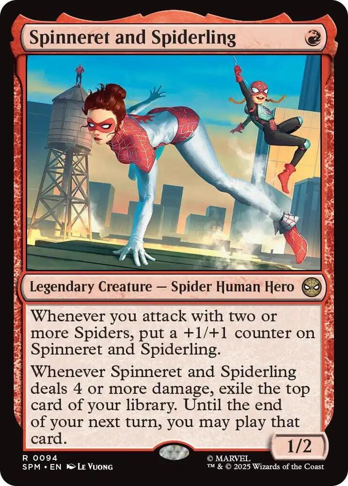 Spinneret and Spiderling R94