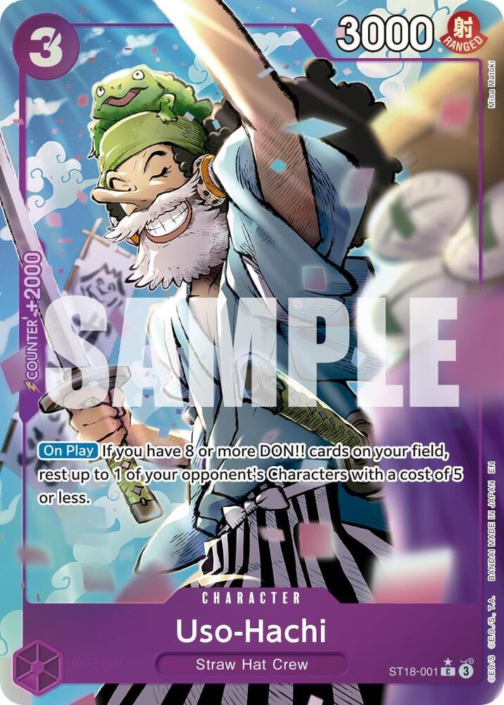 Uso-Hachi (Alternate Art) ST18-001