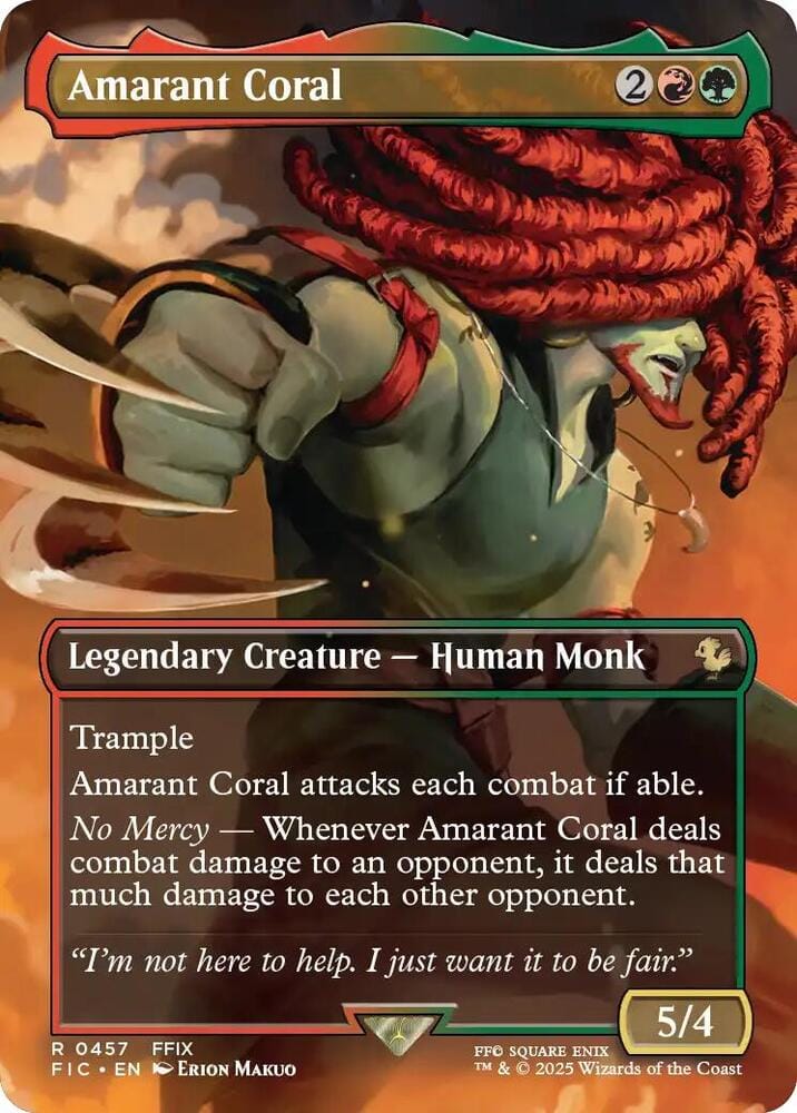 Amarant Coral (Borderless) R457
