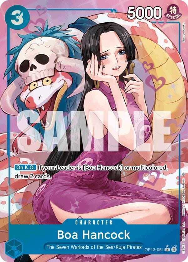 Boa Hancock (Alternate Art) OP13-051