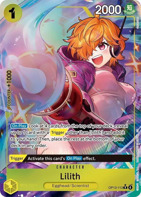 Lilith (Alternate Art) OP13-113